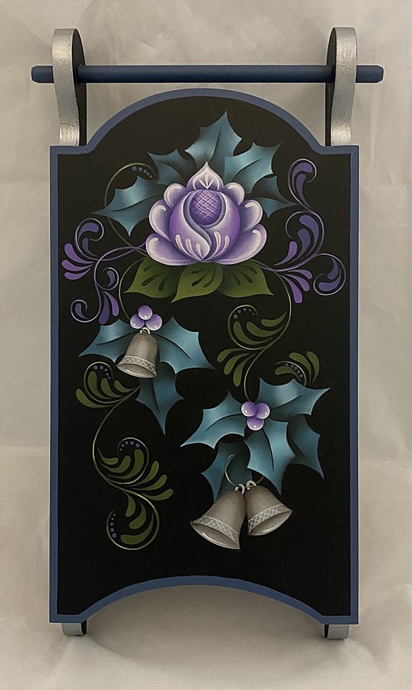 Silver Bells Sleigh Printed Packet